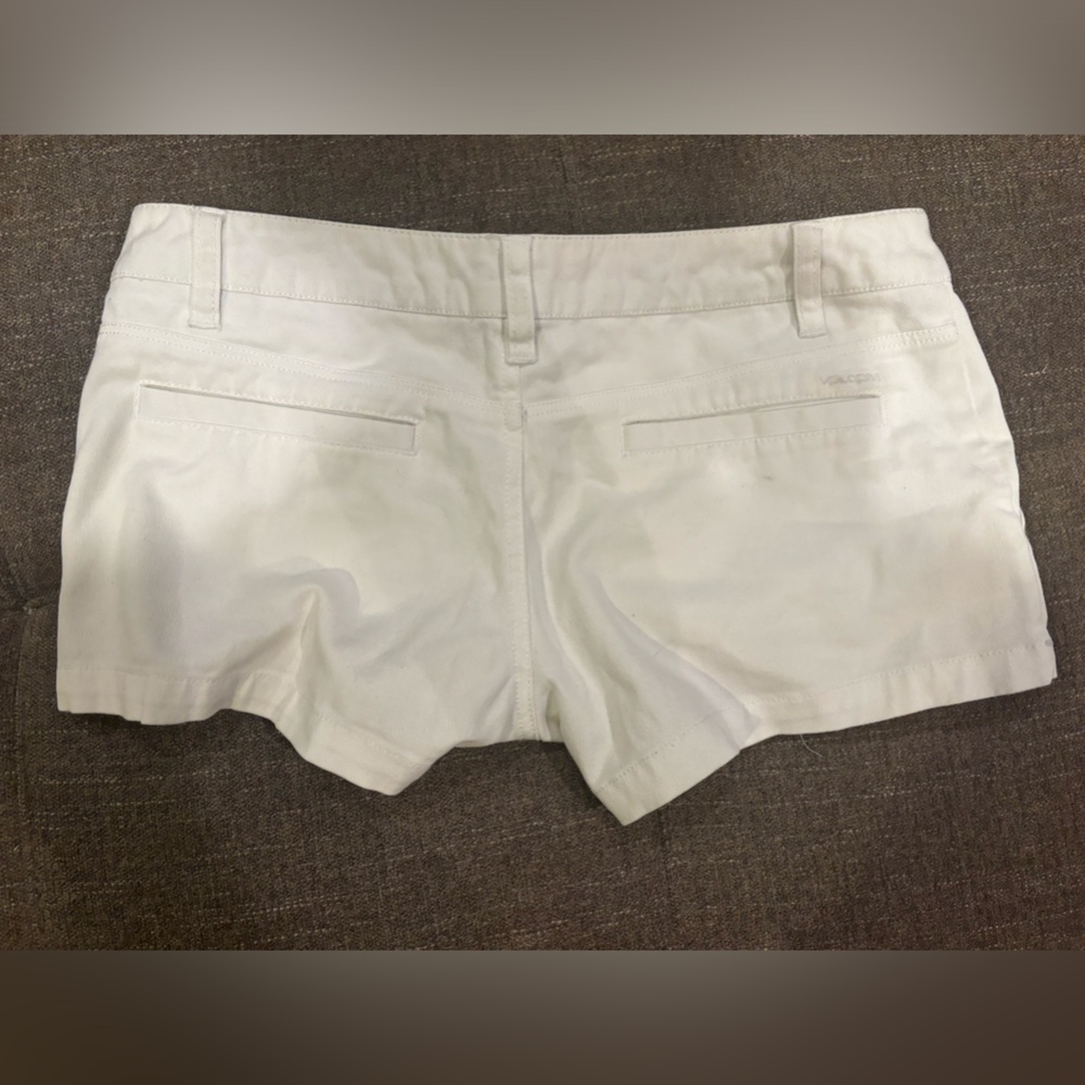 White short shorts small